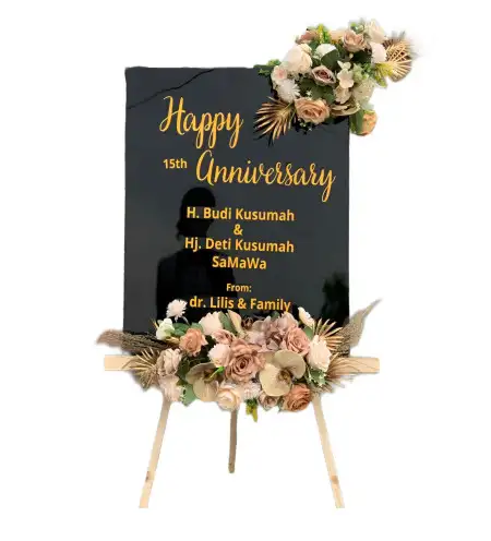 Papan Bunga Akrilik Tanjung Johor